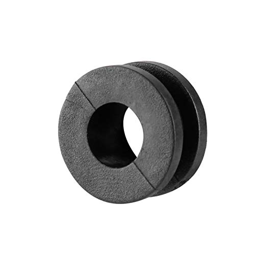 Acouto 10pcs Black ABS Flat Motorcycle Washers for Victory Cross Country Side Cover Rubber Grommets - Image 5