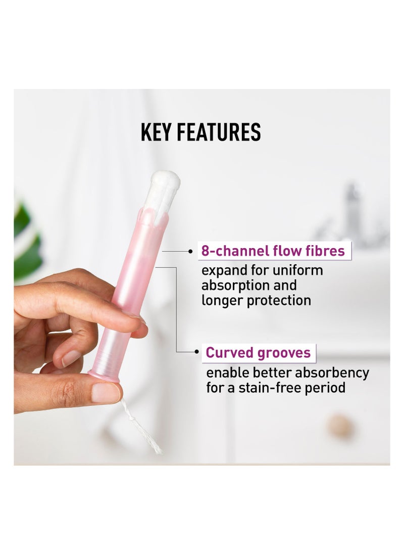 Sirona - Sirona Regular Flow Tampons with Applicator - 16 Pieces | Made in Europe | Ultra Soft & Comfortable | Highly Absorbent | BPA Free | FDA Approved - Image 1