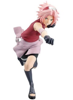 Bandai Bandai - Banpresto  NARUTO SHIPPUDEN VIBRATION STARS-HARUNO SAKURA＆HYŪGA HINATA -(A:Sakura Haruno) 