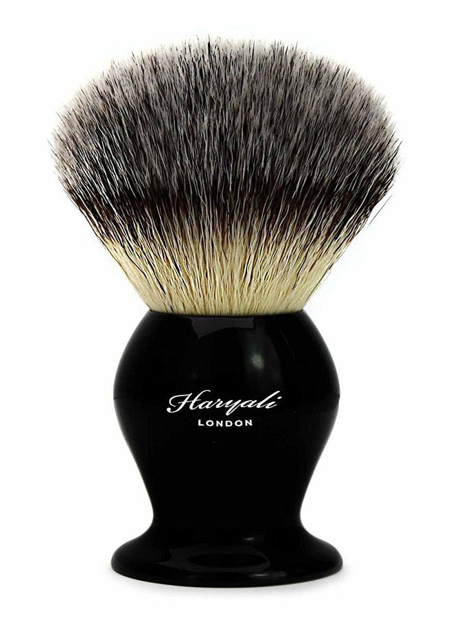 Haryali London Black Colour Base/Handle Men's Shaving Brush. Comes with Four Different Type of Pure Badger Hair to Choose. Perfect and Easy to Maintain Hair. Comes in a Designer Box. (Synthetic Badger Hair) - Image 2