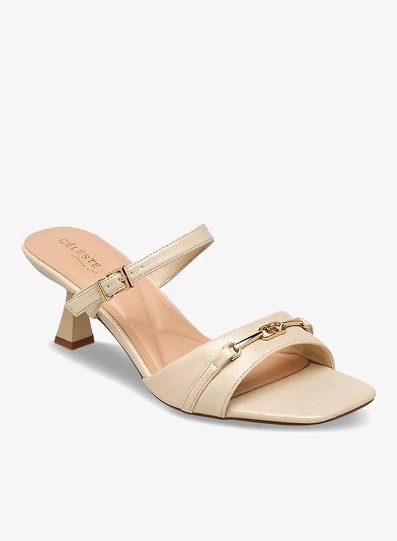 سيليست Women Flared Heel Sandals Ramadan Collections