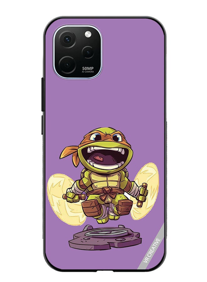 VR CREATIVE Protective Case Cover For Huawei Enjoy 50z Turtle Design Multicolour - Image 1