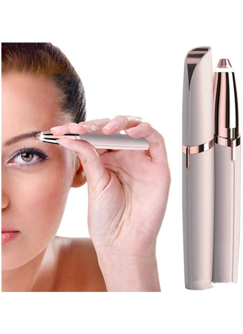Flawless - Flawless Brows Eyebrow Hair Remover Trimmer Eplitor Razor for Women, Lipstick-Sized Eye brow Epilator,Facial Hair Shaver For Good Finishing - Image 1