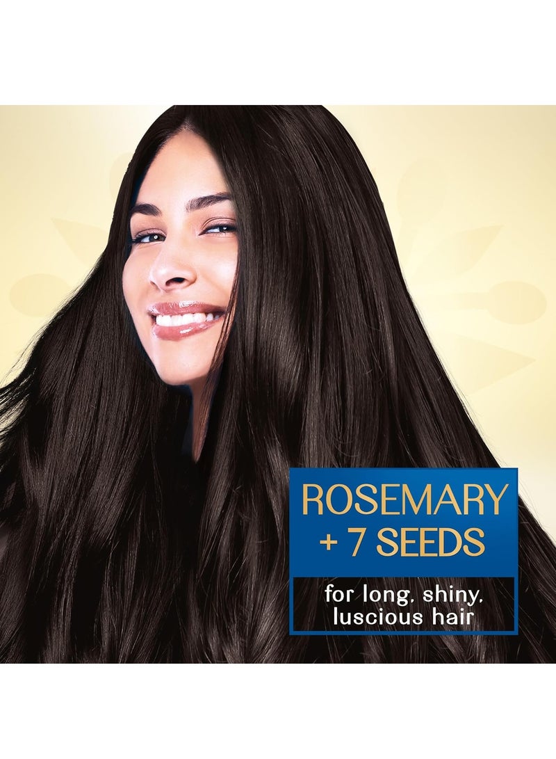 Herbsindia Rosemary & 7 Seeds Hair Oil With Nourish Tube 180ml - Image 5