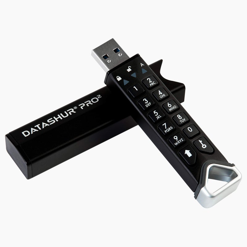 iStorage datAshur PRO2 8 GB | Secure Flash Drive | FIPS 140-2 Level 3 Certified | Password protected | Dust/Water-Resistant - Image 5