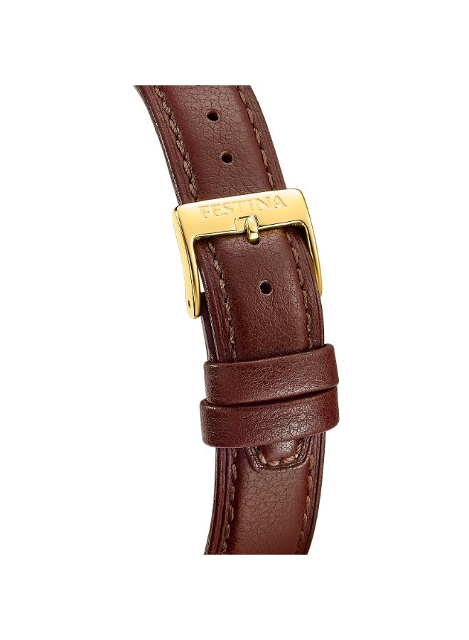 Festina Men's The Square Leather Watch F20780/2 - Image 4