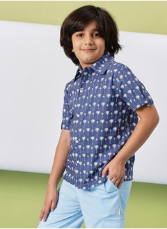 Stylo Bug All Over Print Short Sleeve Shirt by Styli  - Image 3