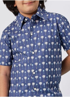 Stylo Bug All Over Print Short Sleeve Shirt by Styli  - Image 5