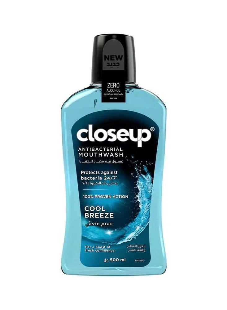 Closeup Antibacterial Mouthwash Cool Breeze - 500 ml - Image 1