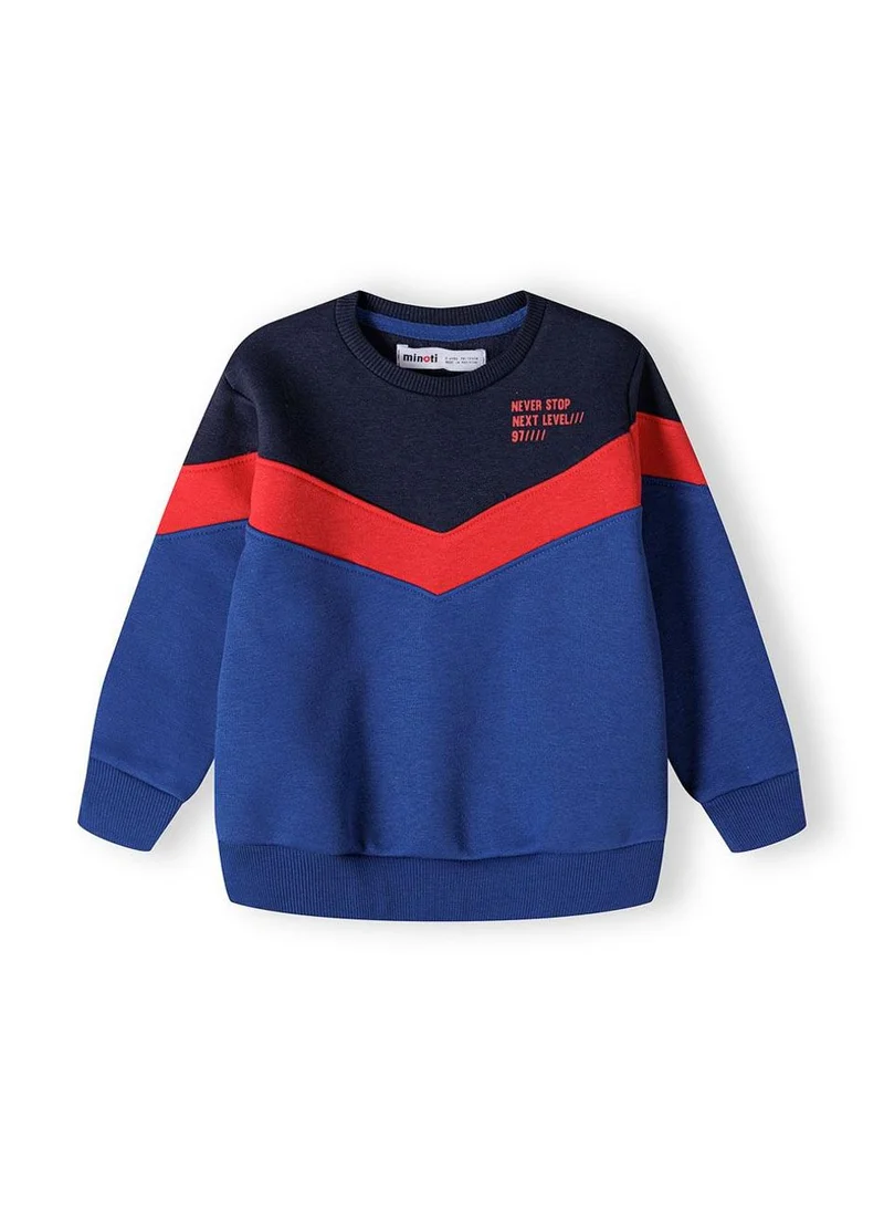 MINOTI Boys Tracksuit Set with Joggers and Printed Sweatshirt