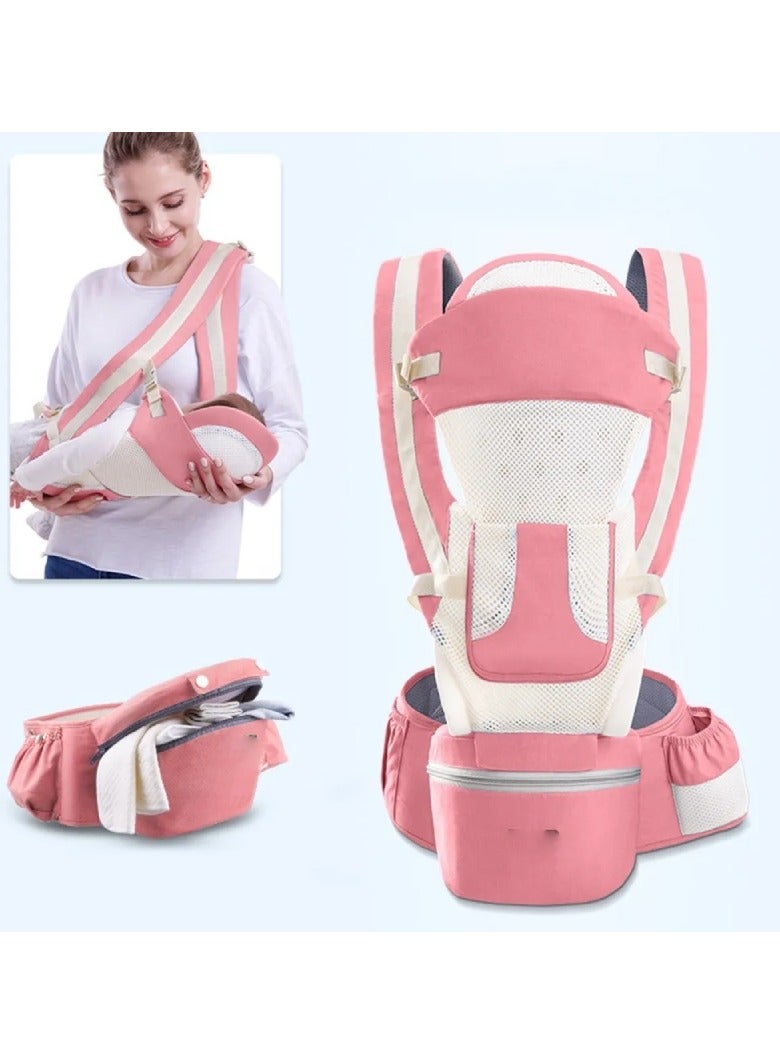 ارواق حقيبة ظهر مريحة لحمل الأطفال حديثي الولادة تواجه الجبهة حمالة أطفال مريحة للسفر - Image 1