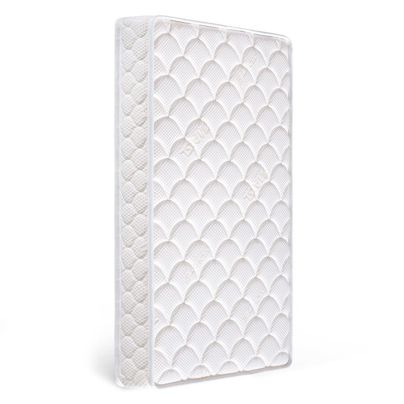 Tiankehan مرتبة سرير الأطفال والرضع تيانكيهان المميزة - 52"x27.6"x5"، قماش محبوك 100%، ناعمة، تمتص الرطوبة وقابلة للتنفس، تناسب أسرّة الأطفال القياسية وأسرّة الرضع - Image 1