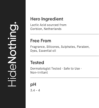 Minimalist 10 AHA BHA Exfoliating Serum For Beginners AHAs Lactic Acid Glycolic Acid BHA Salicylic Acid Serum 30 ml Pack of 1 - Image 4