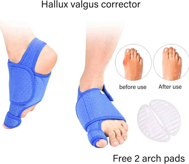 Thumb Valgus Orthosis, Corrector & Toe Separators, Orthopedic Splint for Big Toe Pain Relief and Toe Straightening,Right - Image 4