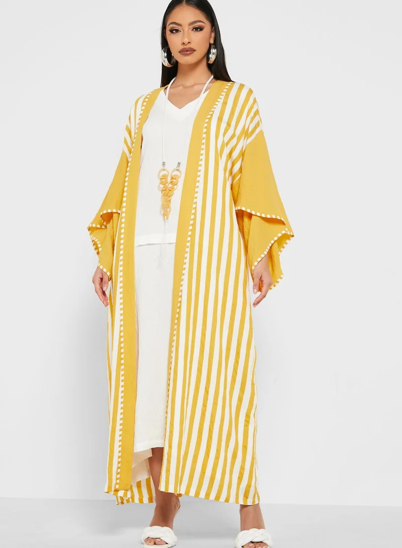 House of Moda Printed Oversized Abaya