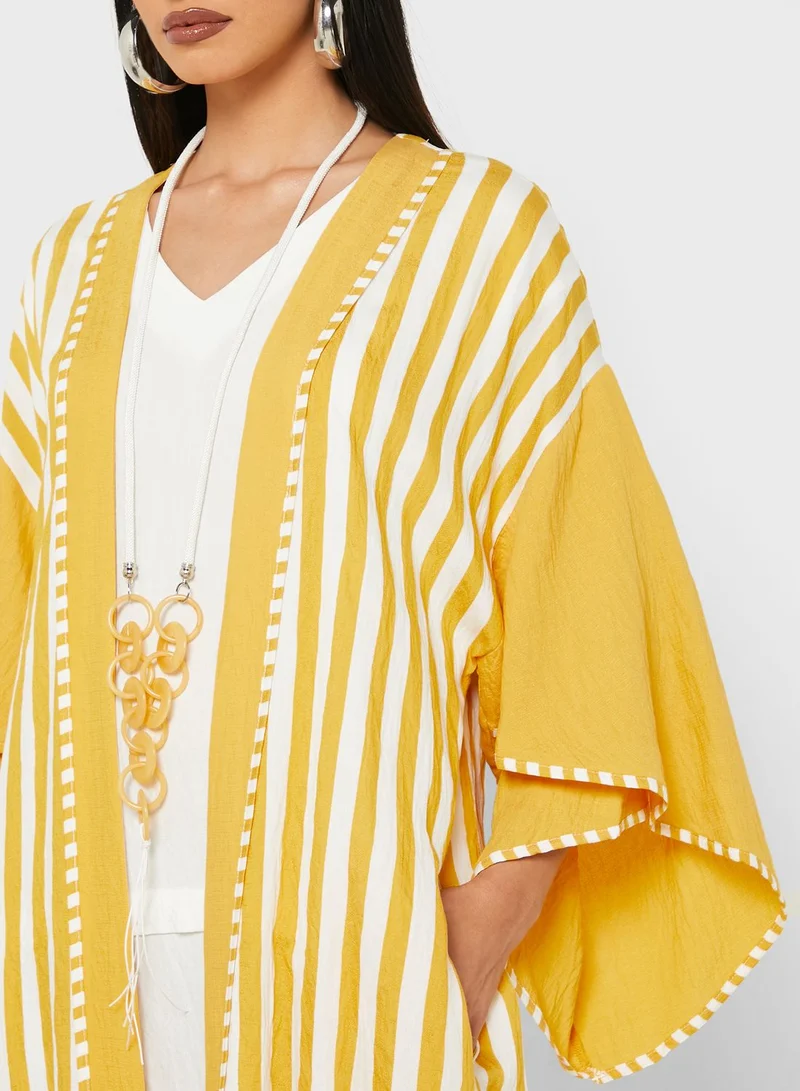 House of Moda Printed Oversized Abaya