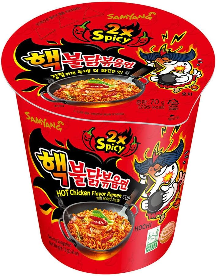 Samyang 2x Spicy Hot Chicken Ramen Cup