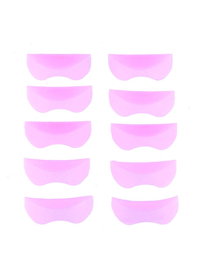 IOLITE 10-Pieces Eyelash Perming Curler Perm Pad Reusable Eyelash Perm Silicone Pads, Lift Rods Makeup Beauty Tool - GJD14 - Image 2