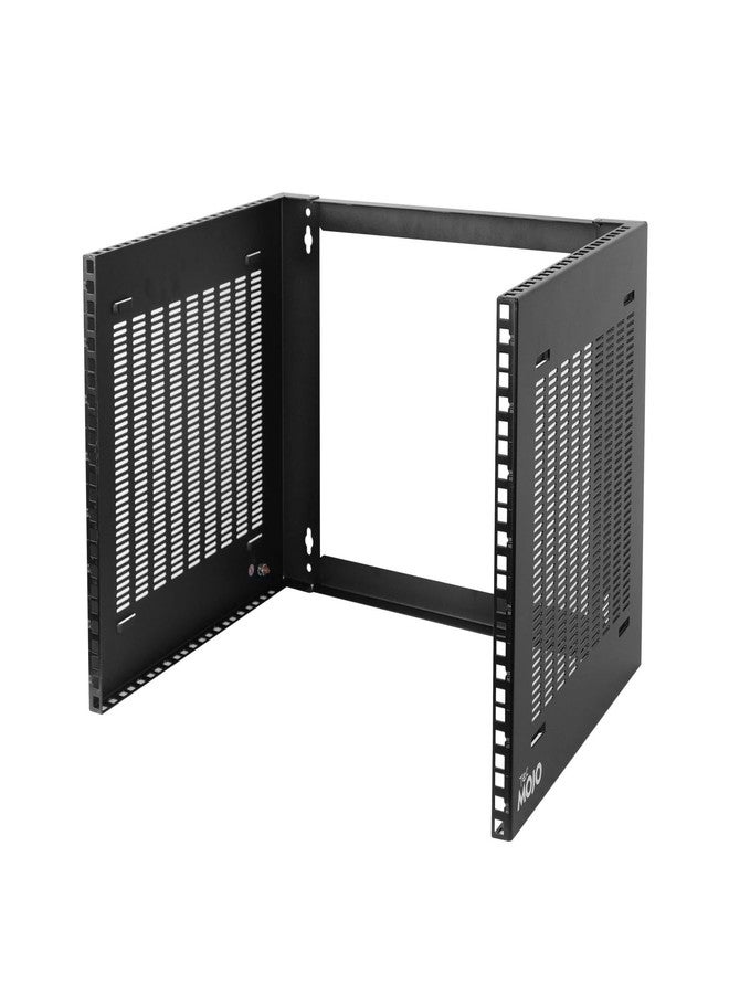 Tecmojo 8U Wall Mount Network Rack, Wall Mount Patch Panel Bracket 14inch Depth, 8U Rack for 19in Network Switches/Data/IT Equipment, 110lbs(50kg) Capacity - Image 1