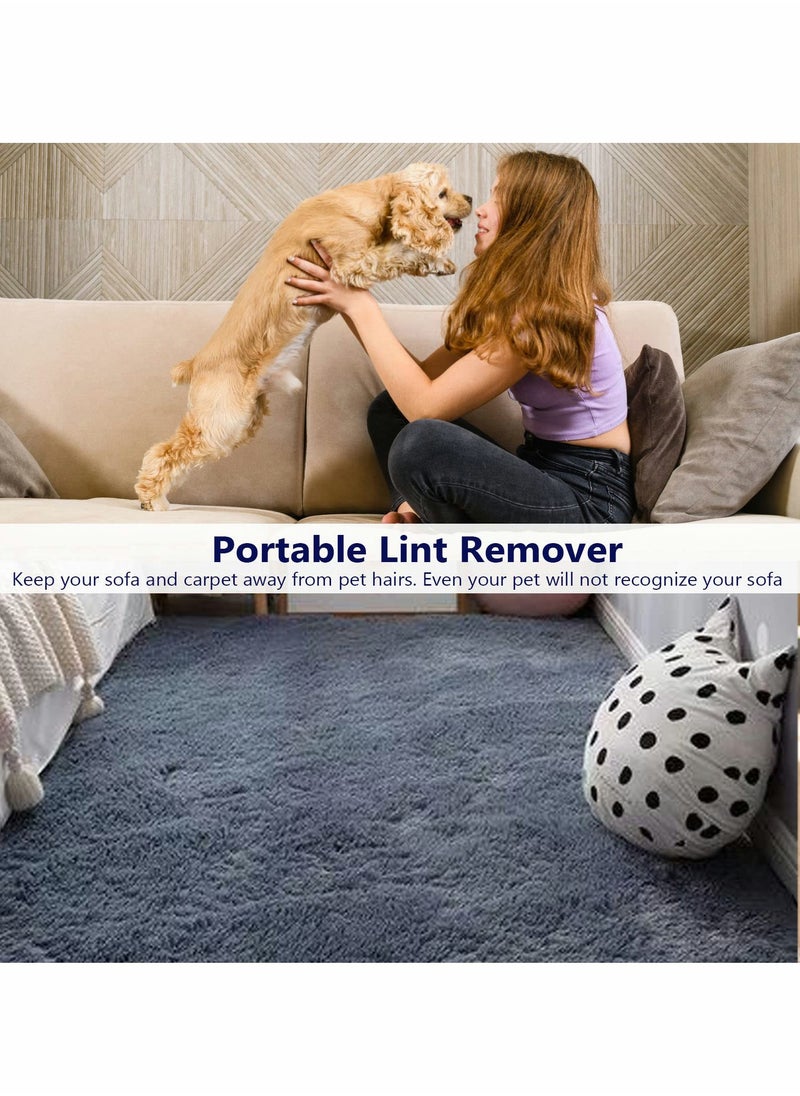 KASTWAVE - Manual Fuzz Shaver Portable Lint Remover Clean Tool Double Sided for Removing Dust and Hair from Furniture Curtain Blanket Couch - Image 1