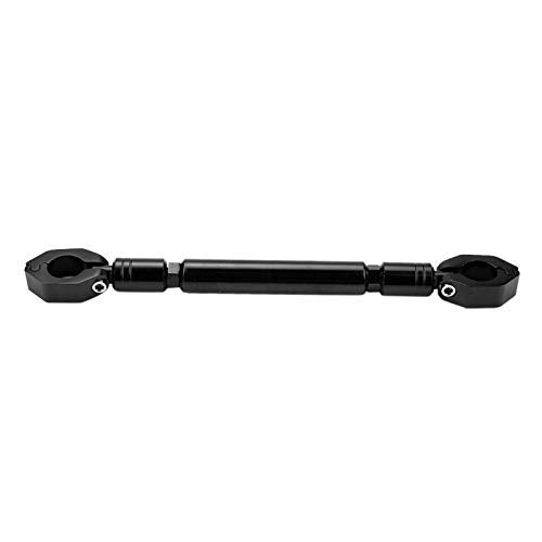 EVGATSAUTO Motorcycle Balance Bar, 22mm Universal Motorbike Balance Handlebar Cross Bar, ATV Handlebar Crossbar Phone Aluminum Alloy (Black) - Image 2