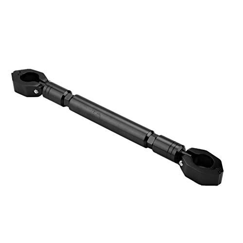 EVGATSAUTO Motorcycle Balance Bar, 22mm Universal Motorbike Balance Handlebar Cross Bar, ATV Handlebar Crossbar Phone Aluminum Alloy (Black) - Image 4