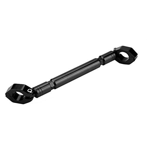 EVGATSAUTO Motorcycle Balance Bar, 22mm Universal Motorbike Balance Handlebar Cross Bar, ATV Handlebar Crossbar Phone Aluminum Alloy (Black) - Image 5