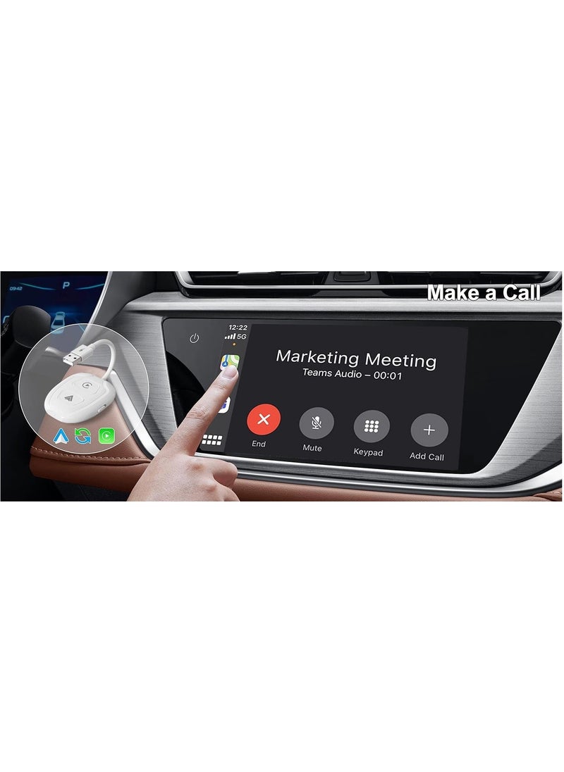 Apera - NR57 Wireless Apple Carplay and Android Auto Adapter 2-in-1 - Image 1
