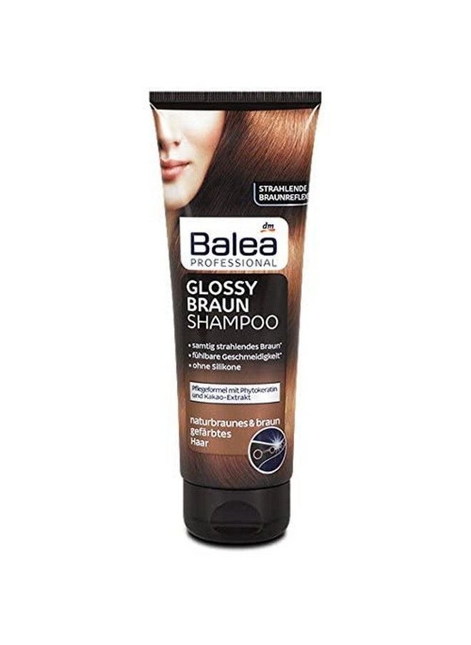 Balea - Professional Glossy Brown Shampoo 250 Ml / 8.45 Fl. Oz. - Image 1