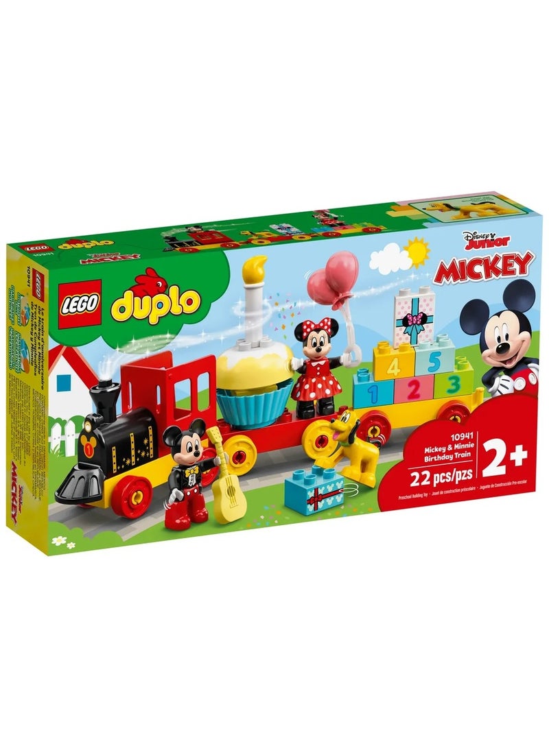 LEGO - Mickey & Minnie Birthday Train 22 Pieces - 10941 - Image 1