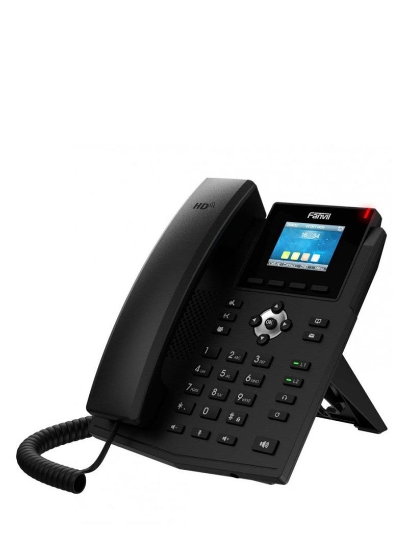 Fanvil - Fanvil X303W Entry level wireless VoIP phone | Hd Wi-Fi Ip Phone for business featuring 4 SIP Lines, 2.4" (320x240) Inscreen,6 Party Call Conference - Image 1
