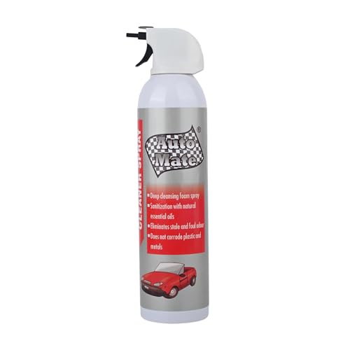AUTO MATE Car AC Vent Foam Cleaner Spray, Grade 2199 (331ml) | Car AC Smell Remover & Vent Cleaner | Removes Dust, Bacteria & Odour | Improves Cabin Air Quality - Image 1