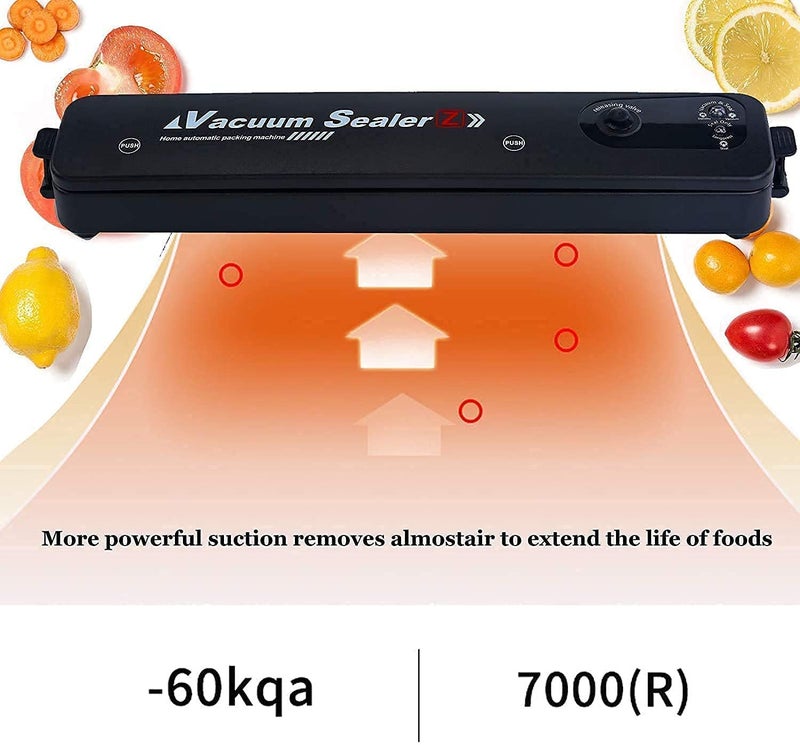 DARDRIS Vacuum Sealer Machine Automatic Fresh FoodSealerkitchen Vacuum Packing Machine For Fruits Meat Preservation With Dry Moist Sealing Modes With LED - Image 4
