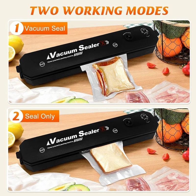 DARDRIS Vacuum Sealer Machine Automatic Fresh FoodSealerkitchen Vacuum Packing Machine For Fruits Meat Preservation With Dry Moist Sealing Modes With LED - Image 2