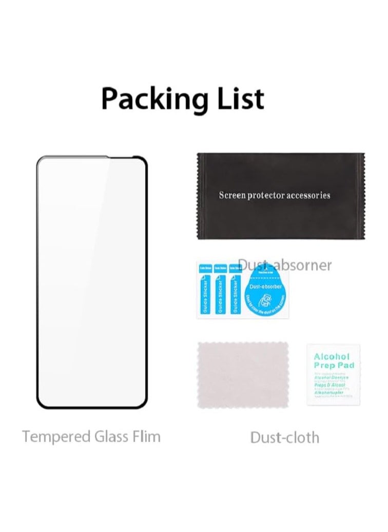 DUX DUCIS - DUX DUCIS 9D Tempered Glass Screen Protector, Designed for OnePlus Nord N200, Medium Alumina Glass Film Full Glue HD Clear Phone Screen Protector - Black - Image 1