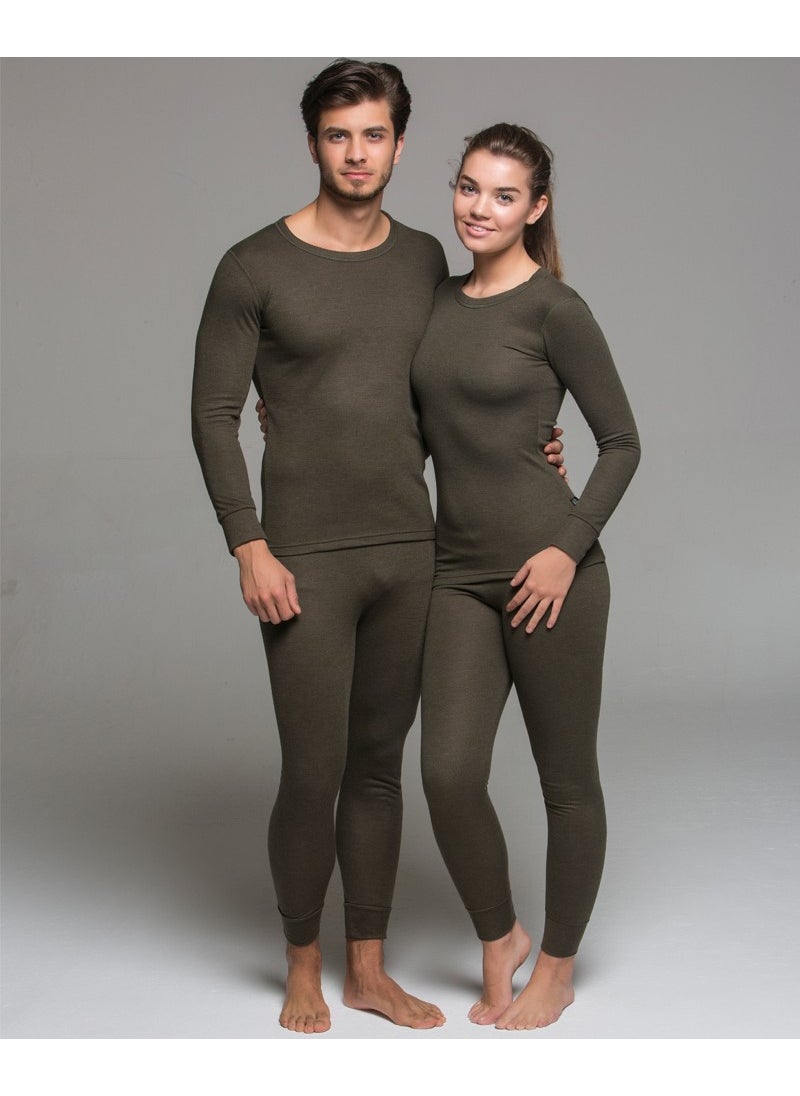 THE NORTH FACE مجموعة ملابس داخلية حرارية ثقيلة للجنسين 