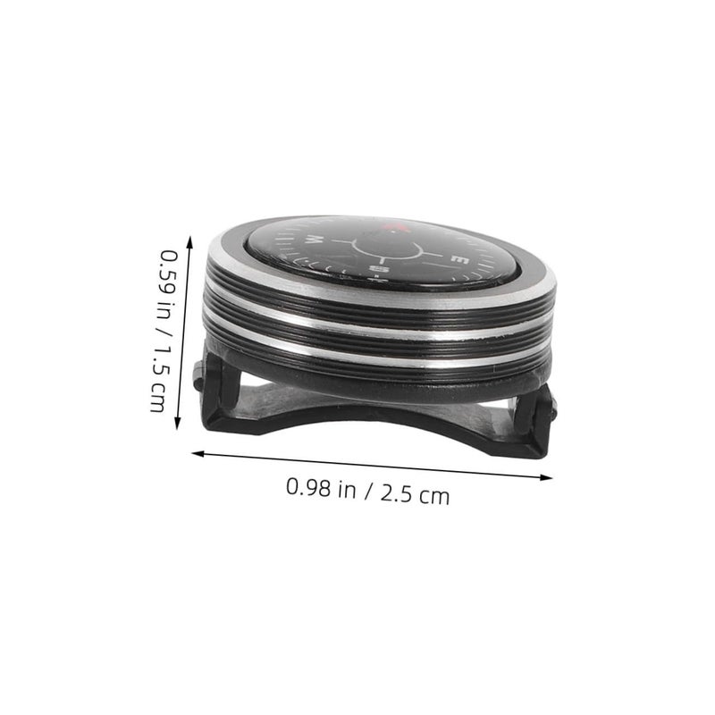 Mini Wrist Compass Portable Hiking Navigation Tool 2pcs for Camping Boating Survival - Image 3