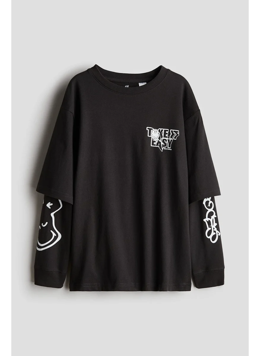 اتش اند ام Long-Sleeved T-Shirt