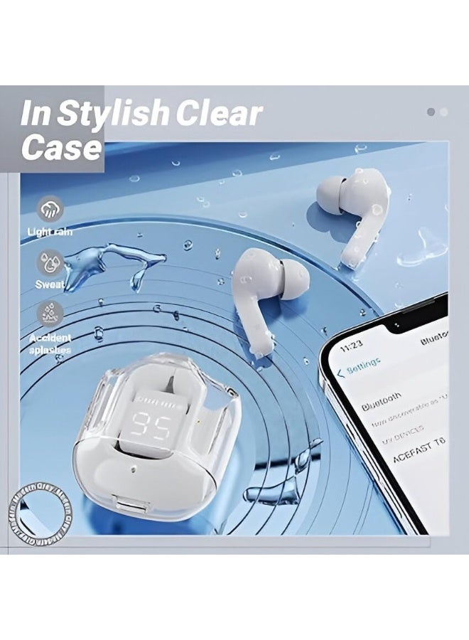Wireless Earbuds Set with LED Display & Noise Cancelling (Assorted colour) - Image 2