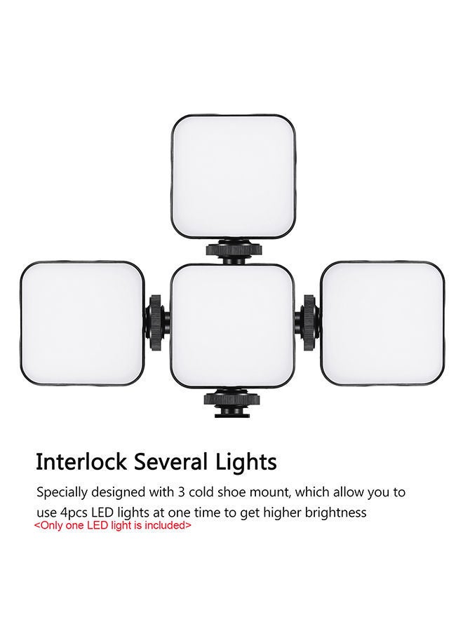 NIBEMINENT Mini LED Video Photography Light Black  - Image 5