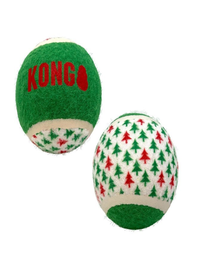 كونج كرات رياضية متنوعة من KONG للعطلات - عبوة من قطعتين - للكلاب الكبيرة - Image 3