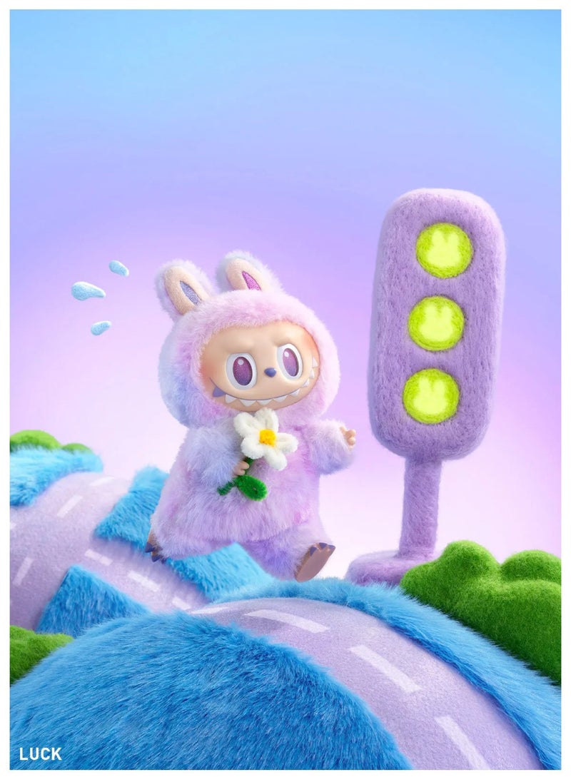 POP MART (Blind Box) Labobo soft stuffed doll, comes in multiple styles, as a stylish and beautiful accessory, has many uses for children and adult girls, equipped with a hanging ring, perfect as a keychain or bag decoration  - Image 2
