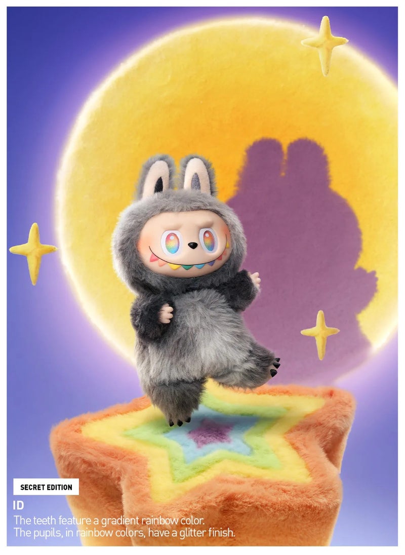 POP MART - (Blind Box) Labobo soft stuffed doll, comes in multiple styles, as a stylish and beautiful accessory, has many uses for children and adult girls, equipped with a hanging ring, perfect as a keychain or bag decoration - Image 1