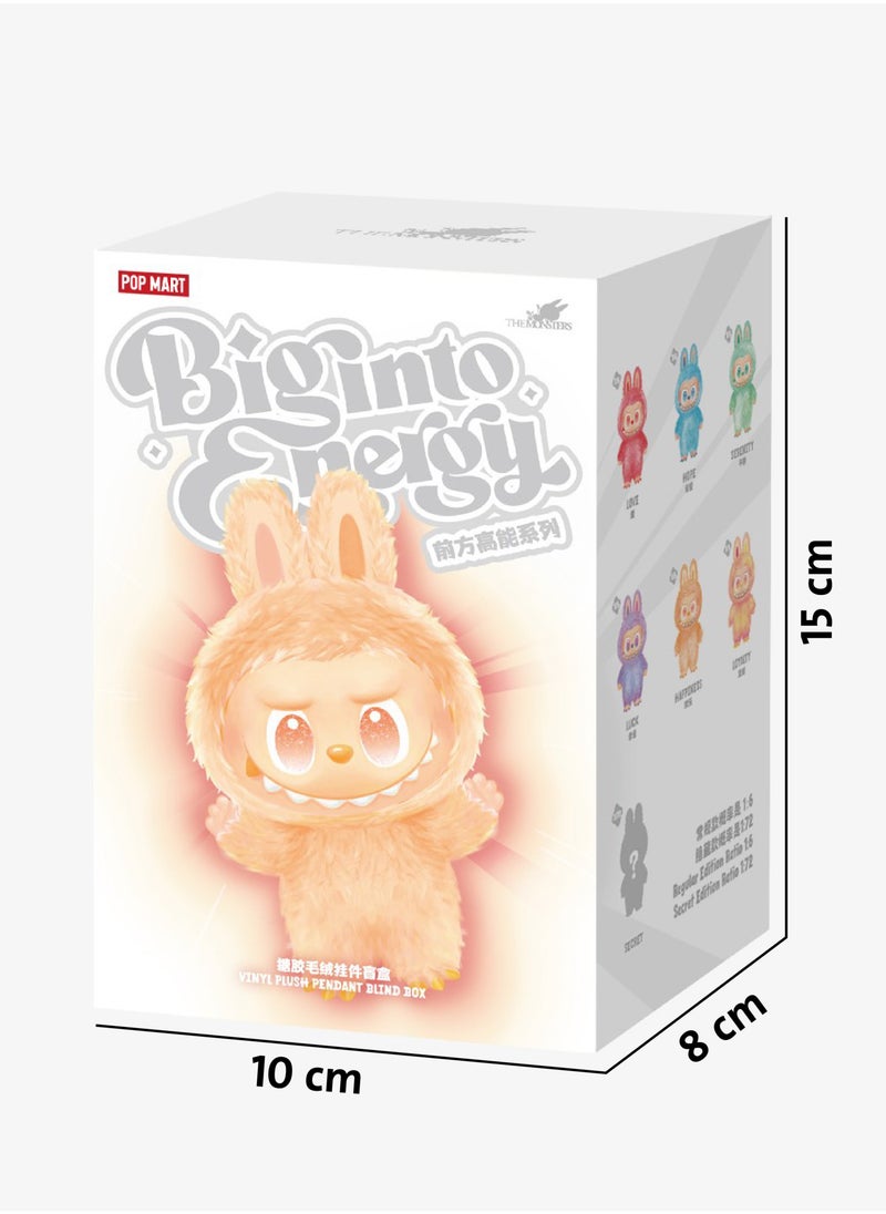 POP MART - (Blind Box) Labobo soft stuffed doll, comes in multiple styles, as a stylish and beautiful accessory, has many uses for children and adult girls, equipped with a hanging ring, perfect as a keychain or bag decoration - Image 1