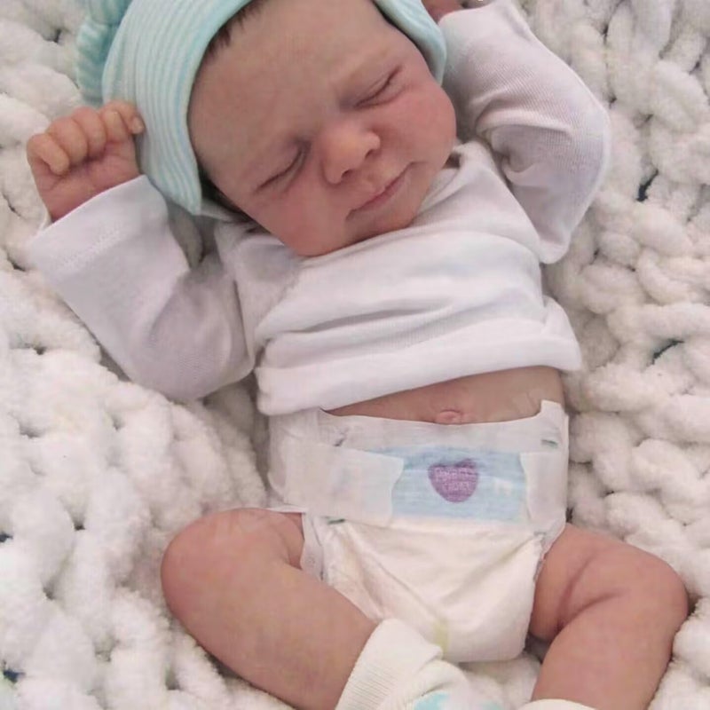 Zero Pam Reborn Baby Dolls Silicone Full Body-18 in Realistic Baby Doll, Posable Anatomically Correct Boy, Full Silicone Babys Doll, Real Life Reborn Dolls with Accessories - Image 1