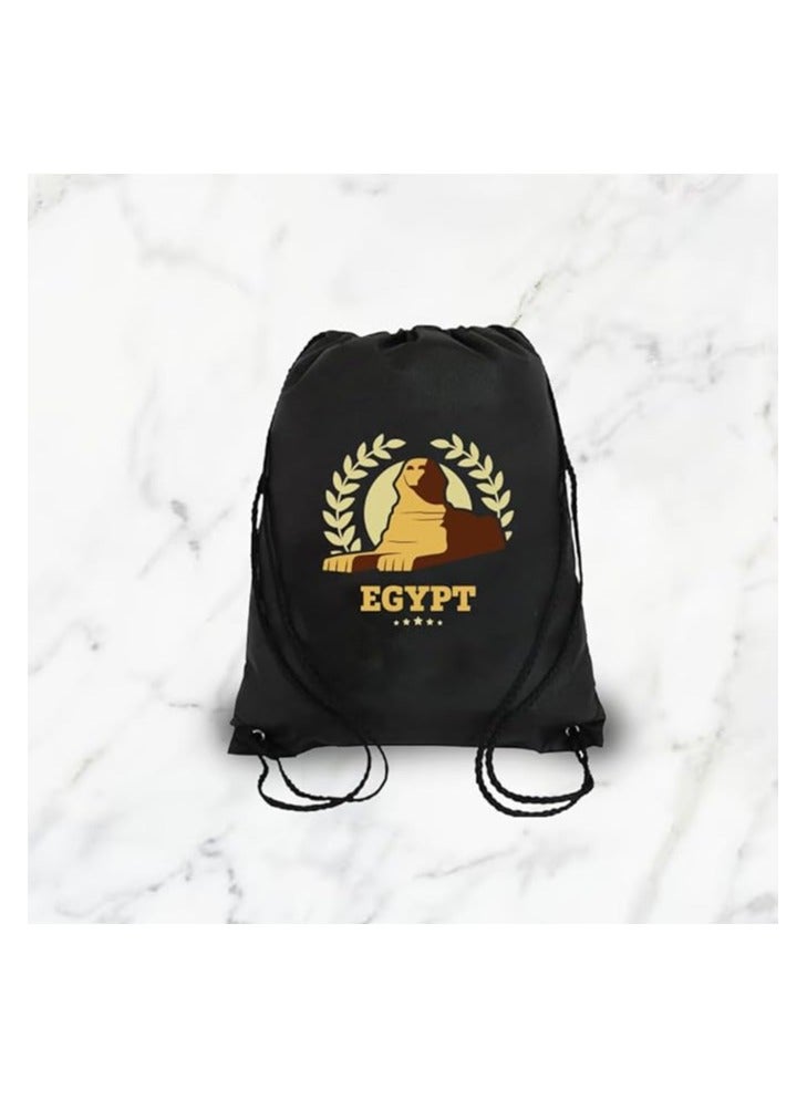 حقيبة برباط لليوم الوطني لمصر - هدية لليوم الوطني لمصر مع حقيبة سكاي لاين برباط - مثالية للصالة الرياضية والسفر - Image 2