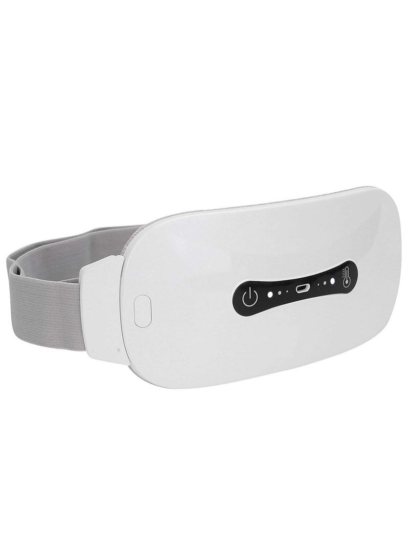Generic Waist Massage Belt Hot Compress Menstrual Uterus Warming Pad Back Massager 3 Gears Temperature Lumbar Belt for Women Dysmenorrhea Stomach Cramps Relief  - Image 1