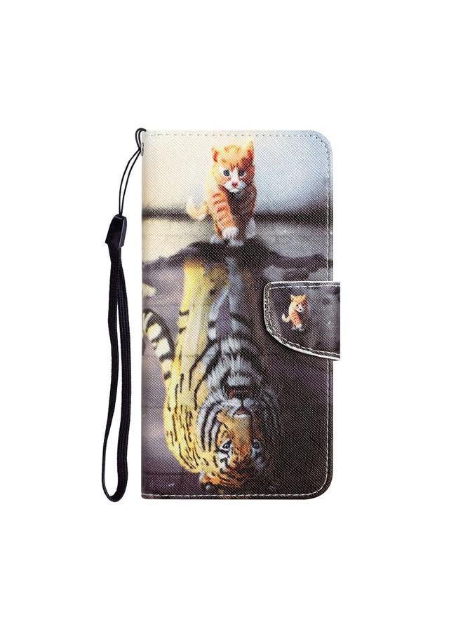 اس-توب جراب هاتف جلدي برسومات ملونة لهاتف Samsung Galaxy A54 - Image 2