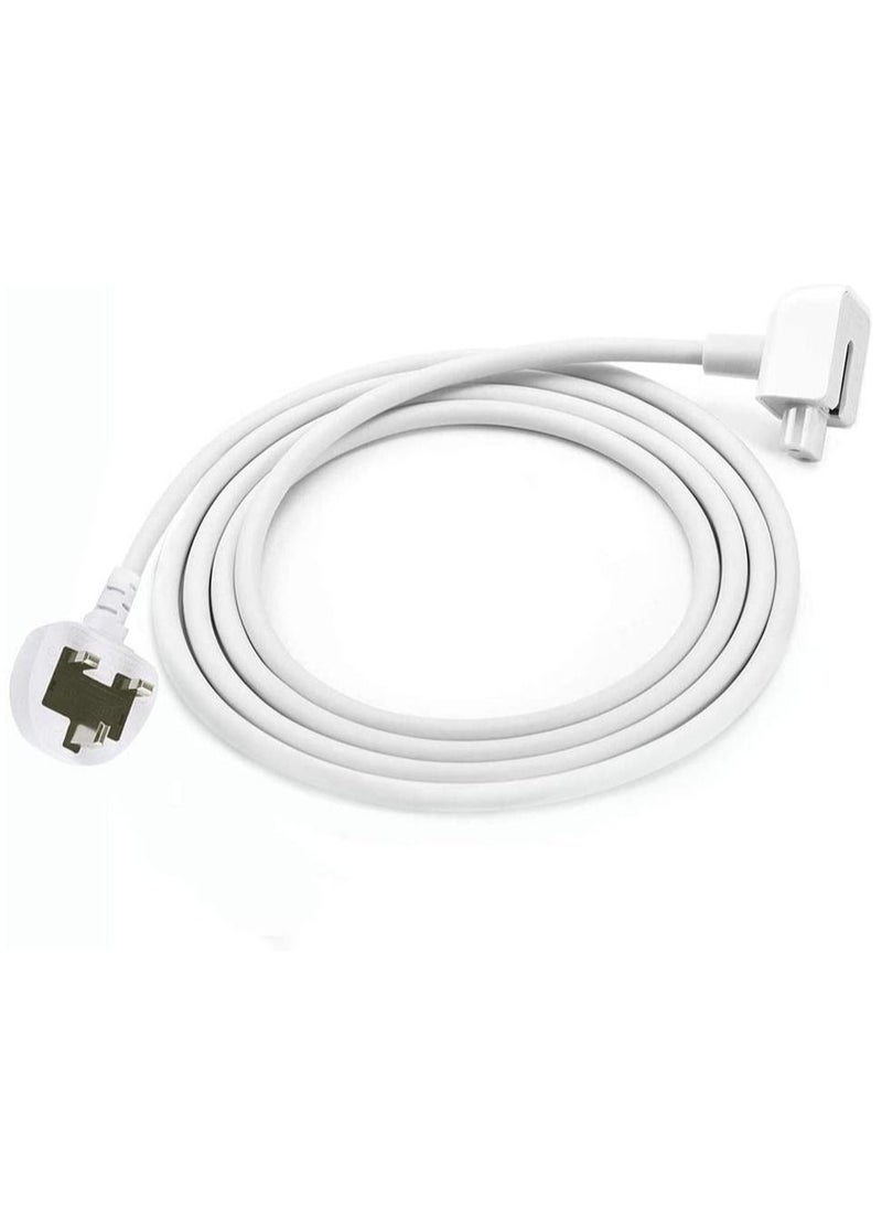 Generic - Power Adapter Extension Cord Wall Cord Cable Compatible for Apple Mac iBook MacBook Pro MacBook Power Adapters 10W 12W 60W  MagSafe 1 or MagSafe 2 Models 6 Feet - Image 1