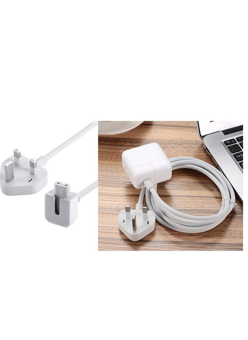 Generic - Power Adapter Extension Cord Wall Cord Cable Compatible for Apple Mac iBook MacBook Pro MacBook Power Adapters 10W 12W 60W  MagSafe 1 or MagSafe 2 Models 6 Feet - Image 1